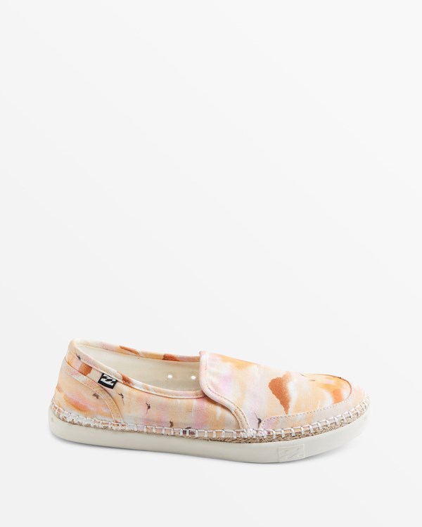 Billabong Del Sol Slip-On Shoes Buttermilk | MUPITJ231