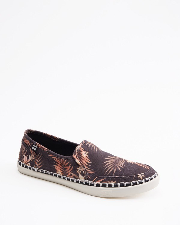 Billabong Del Sol Slip-On Shoes Negras | GJDRYT061