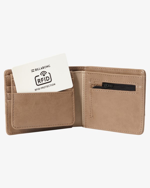 Billabong Dimension Bi-Fold Wallet Clay | LFWVAQ346