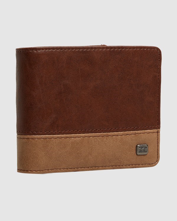 Billabong Dimension Bi-Fold Wallet Java/Tan | MUVQWI438