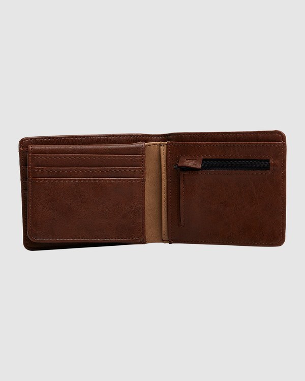 Billabong Dimension Bi-Fold Wallet Java/Tan | MUVQWI438