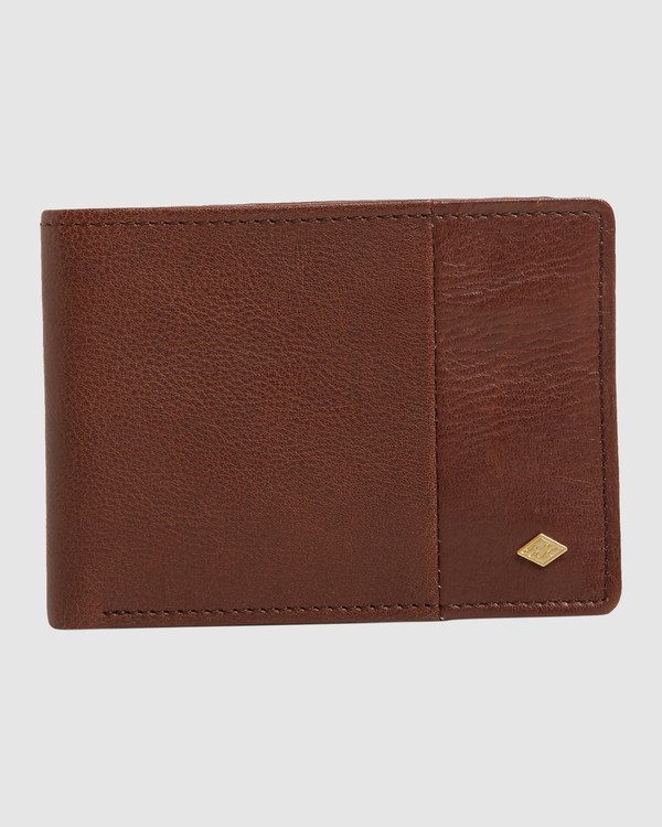 Billabong Downtown Slim-Line Bi-Fold Wallet Java Grain | IJWRSX921