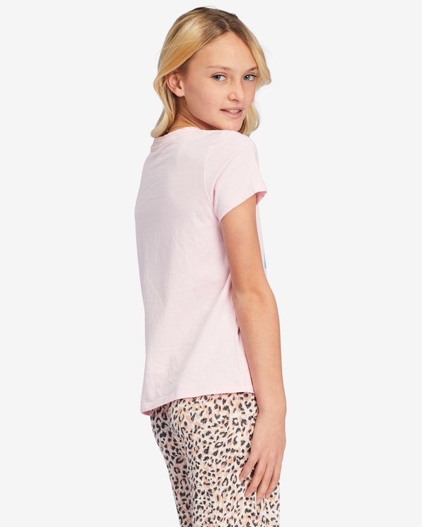 Billabong Dream All Day Estampadas Boyfriend T-Shirt Blossom | VOLNAG328