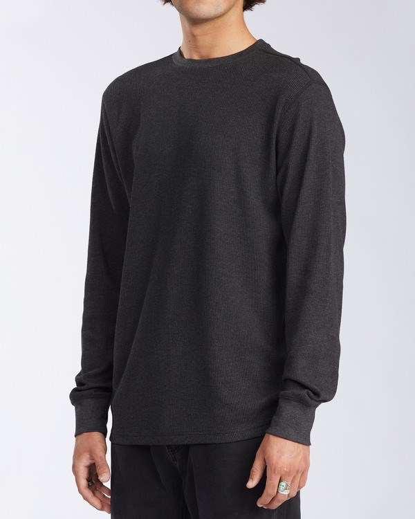 Billabong Essential Long Sleeve Thermal Negras | KMYIAP576