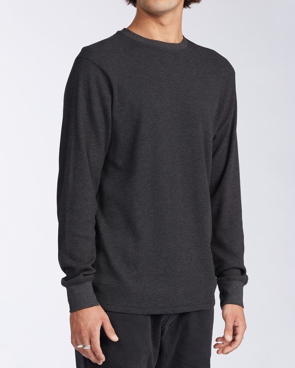 Billabong Essential Long Sleeve Thermal Negras | KMYIAP576