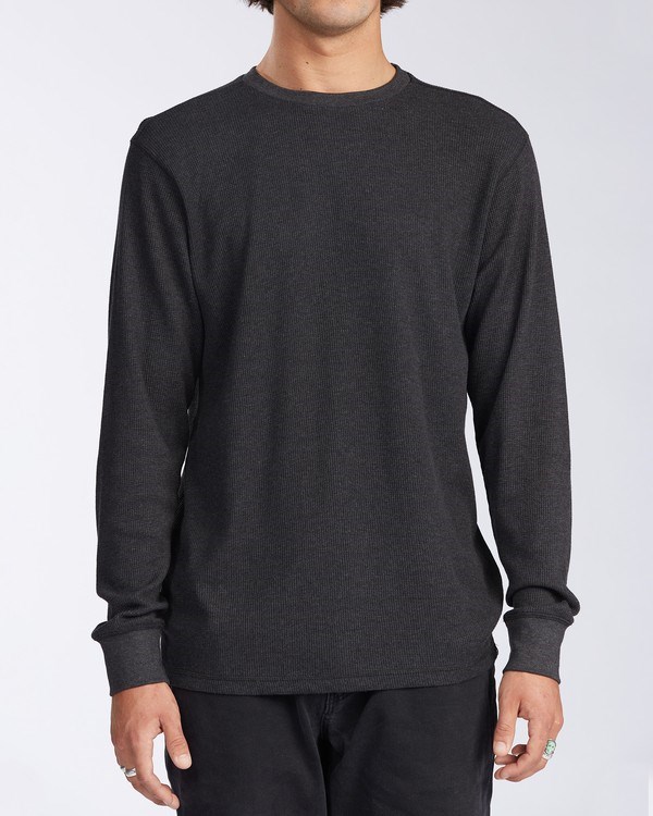 Billabong Essential Long Sleeve Thermal Negras | LYJODZ540