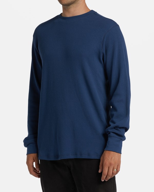 Billabong Essential Long Sleeve Thermal Azules Oscuro | RTMFAE483