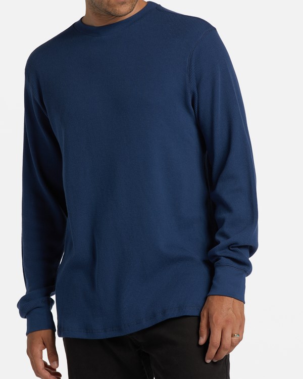 Billabong Essential Long Sleeve Thermal Azules Oscuro | RTMFAE483