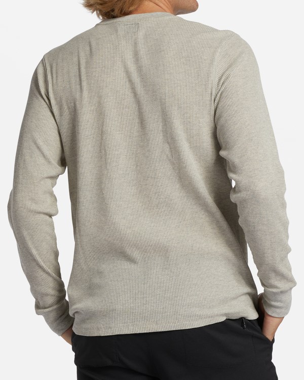 Billabong Essential Long Sleeve Thermal Gris Claro | TBGNXQ172