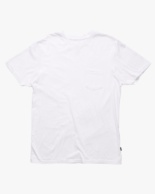 Billabong Essential Pocket T-Shirt Blancas | YEKALP489