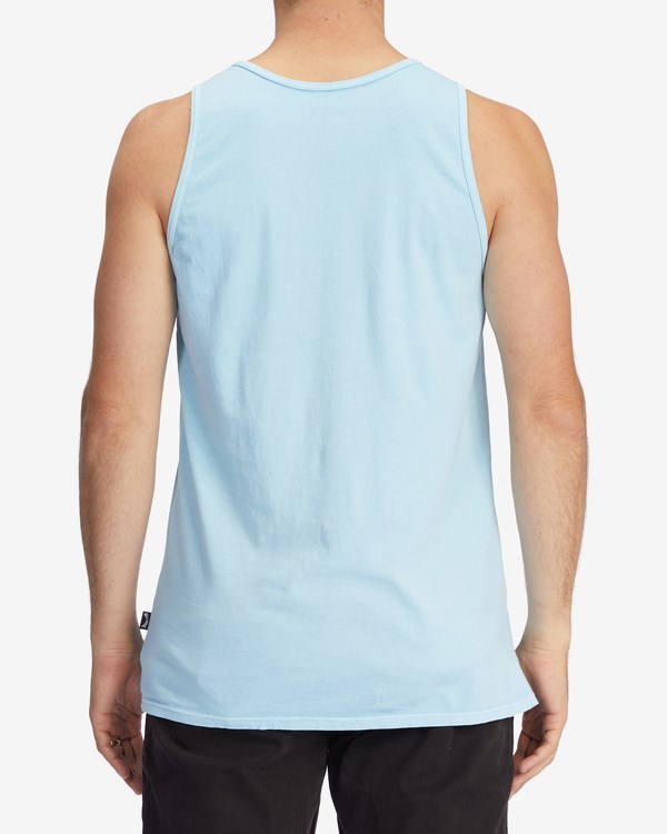 Billabong Essential Wave Washed Pocket Tank Top Azules | FZMTWG560