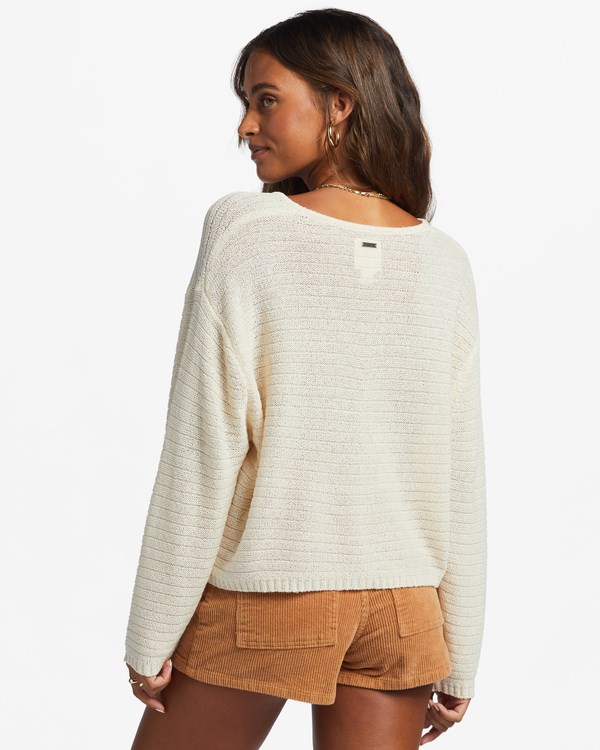 Billabong Every Day Pullover Sueter Blancas | YJHUWV435