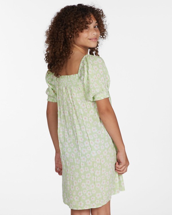 Billabong Feelin Sweet Babydoll Vestido Honey Dew | RBWMJC604