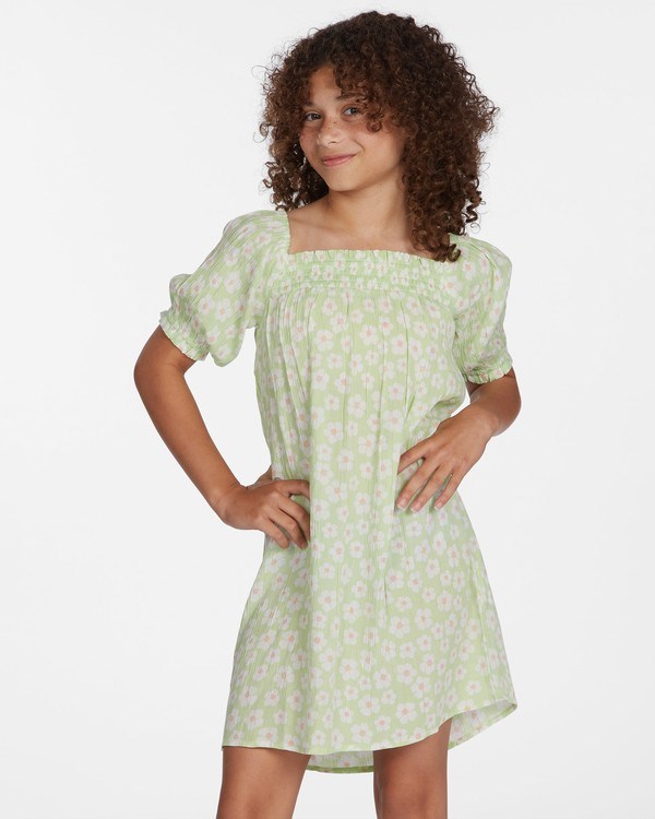 Billabong Feelin Sweet Babydoll Vestido Honey Dew | RBWMJC604