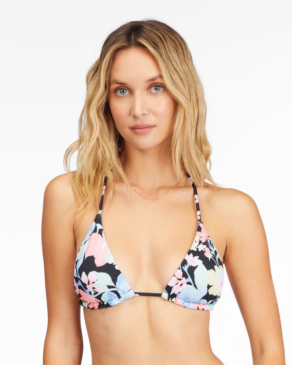 Billabong Feelin Tropical Multi Reversible Triangle Bikini Top Multi | GYFCER849