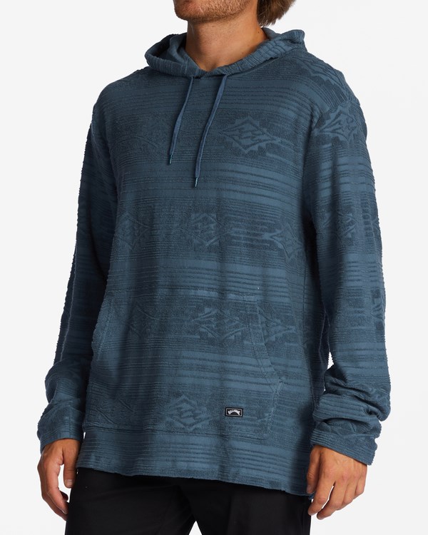 Billabong Flecker Jacquard Pullover Hoodie Azules | VZUEYO462