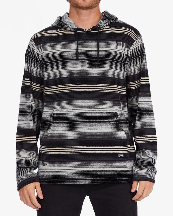 Billabong Flecker Pullover Hoodie Charcoal | GQSUNJ960