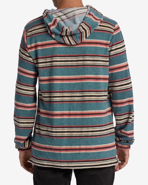 Billabong Flecker Pullover Hoodie Pacific | JOKUPR734