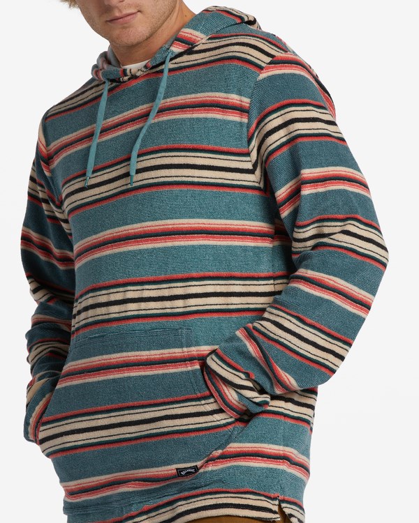 Billabong Flecker Pullover Hoodie Pacific | JOKUPR734