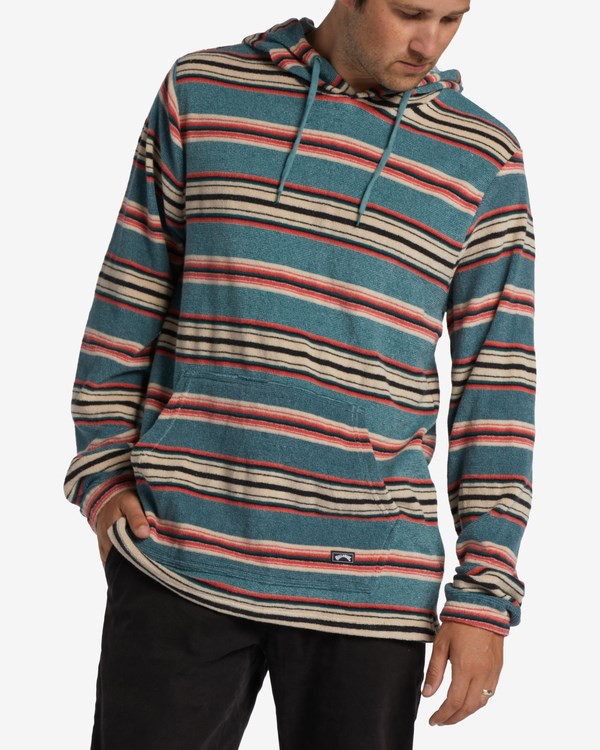 Billabong Flecker Pullover Hoodie Pacific | JOKUPR734