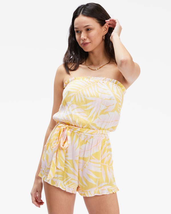 Billabong Flower Days Romper Sunburst | GFYKOX436