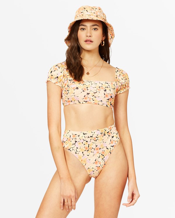 Billabong Forever Dazed Crop Bikini Top Multi | FLPIDT520