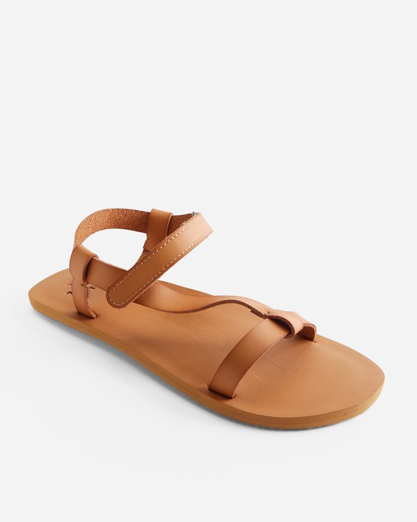 Billabong Goleta Tiras Sandal Tan | VTHCFY436