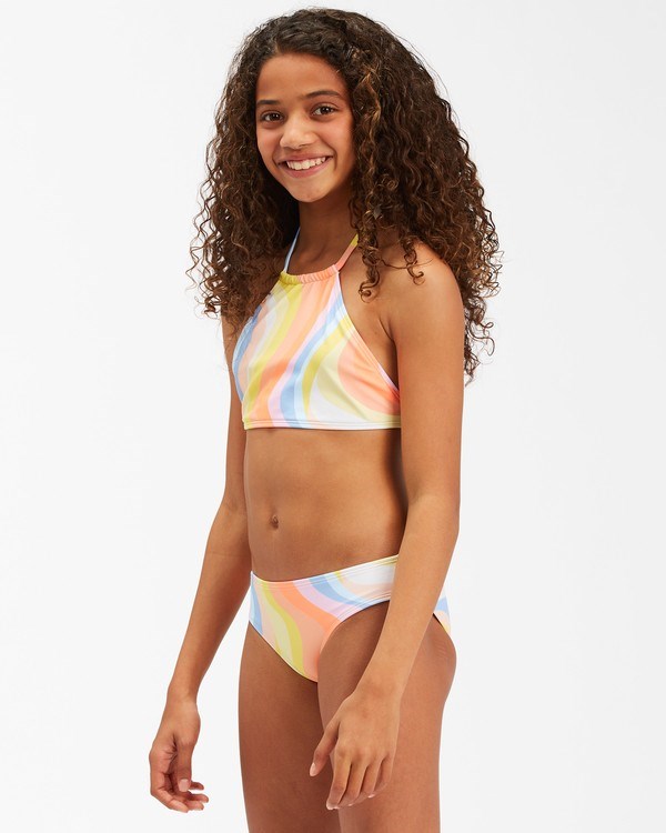 Billabong Groovy Carretera High-Neck Bikini Set Multi | PJEIXF043