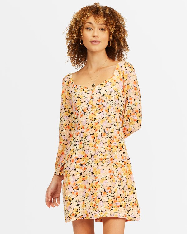 Billabong Heartland Mini Sweetheart Vestido Multi | NIMPYV176