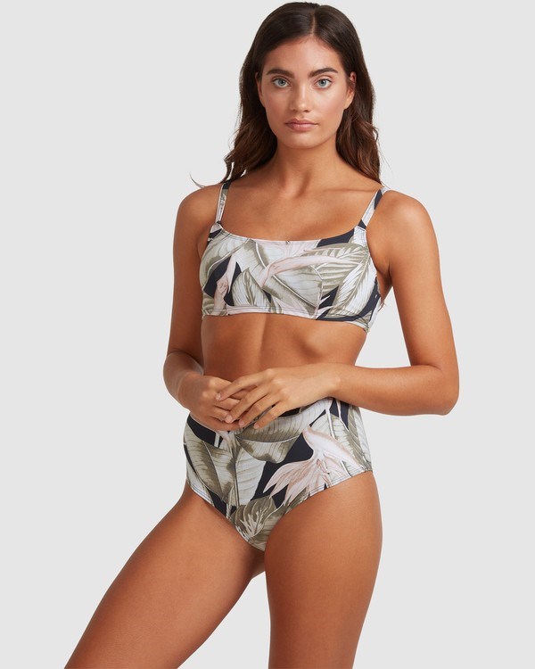 Billabong Hideaway Mia DD Bralette Bikini Top Negras | GKUDWV972