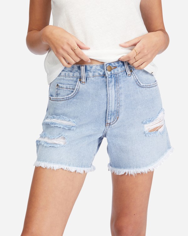 Billabong How Bout That Denim Shorts Indigo | BGSTCU435