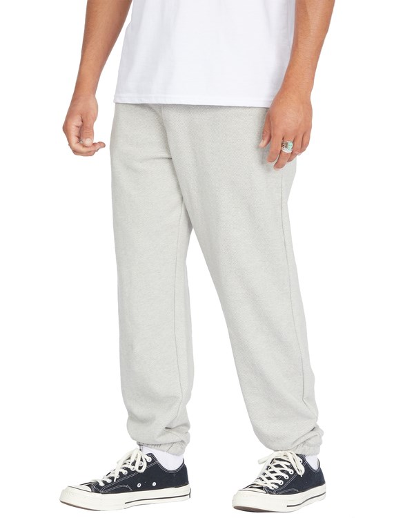 Billabong Hudson Fleece Sweatpants Fog | UJFCEY387