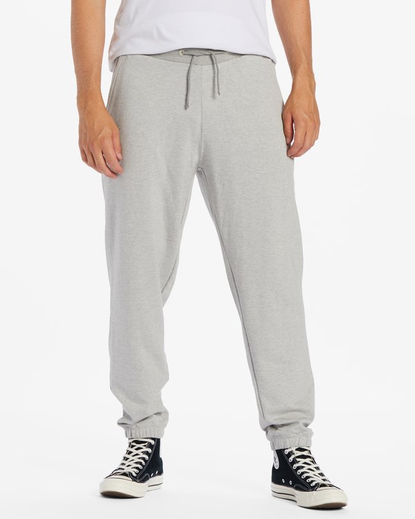 Billabong Hudson Fleece Sweatpants Fog | UJFCEY387