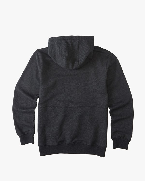 Billabong Hudson Pullover Hoodie Negras | VBQGJK758