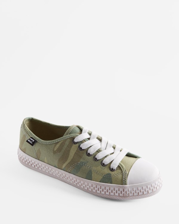 Billabong Indie Lona Shoes Camuflaje | ODFLVE509