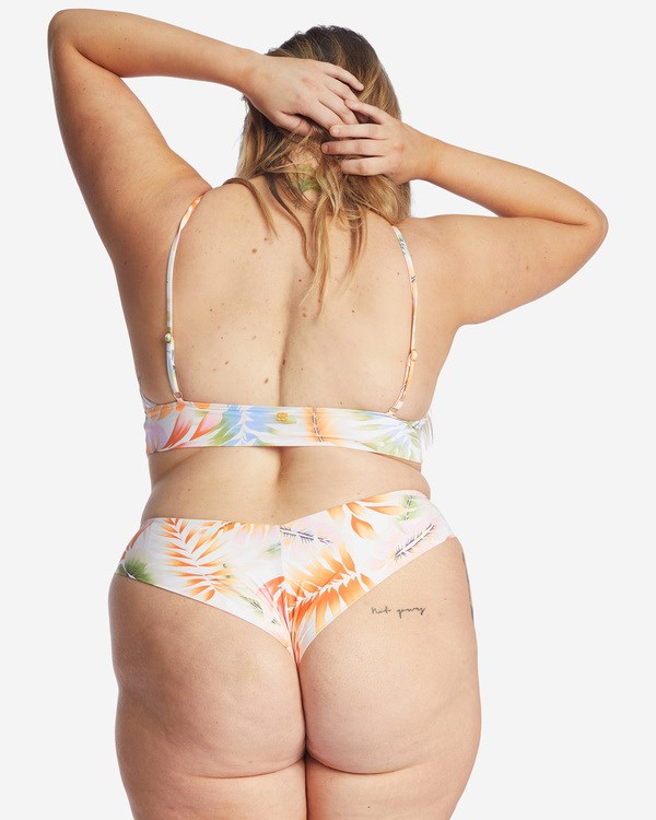 Billabong Island Calling Fiji Cheeky Bikini Bottoms Salt Crystal | FUMTCW395