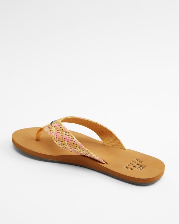 Billabong Kai Braided Sandals Golden Dream | DLEFJY306