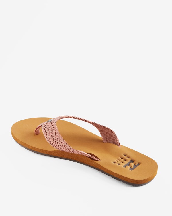 Billabong Kai Braided Sandals Rosas | VCAQUP671