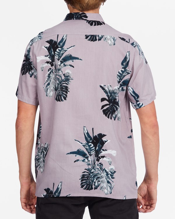 Billabong Kamea Jungle Corta Sleeve Shirt Musk | KYJTGO137