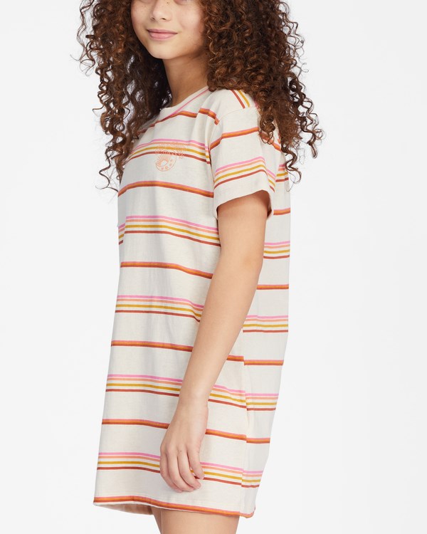 Billabong Keep It Beachy T-Shirt Vestido Rosas | ABLUOC985