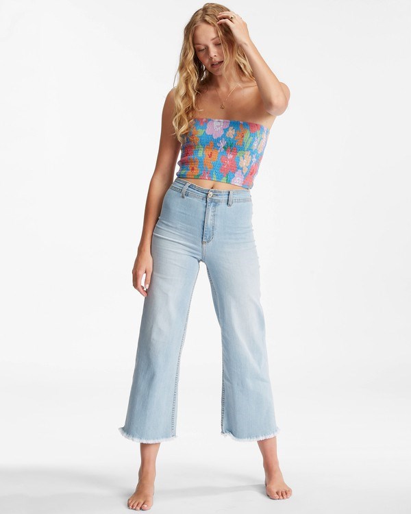 Billabong Keep It Simple Crop Top Multi | HMUXCG156