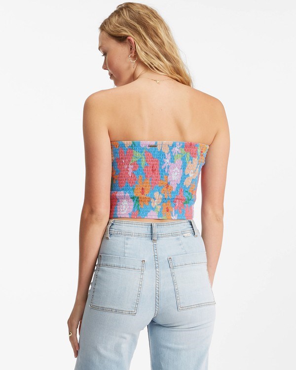 Billabong Keep It Simple Crop Top Multi | HMUXCG156