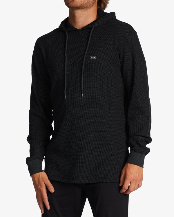 Billabong Keystone Pullover Thermal Hoodie Negras | PCKFBX306