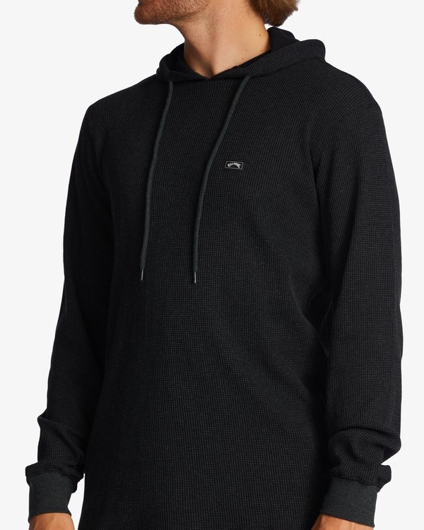 Billabong Keystone Pullover Thermal Hoodie Negras | PCKFBX306