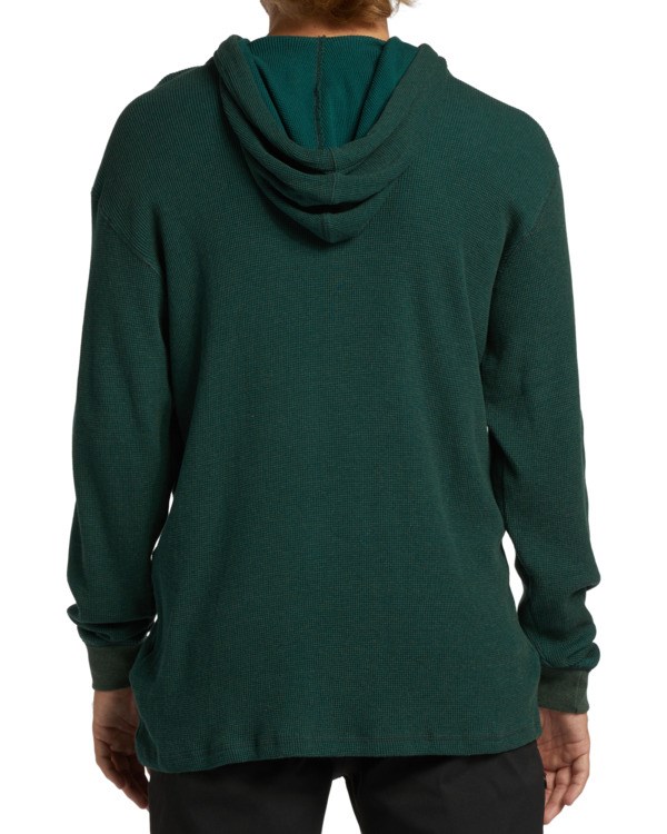 Billabong Keystone Pullover Thermal Hoodie Pacific | UGHZYV946