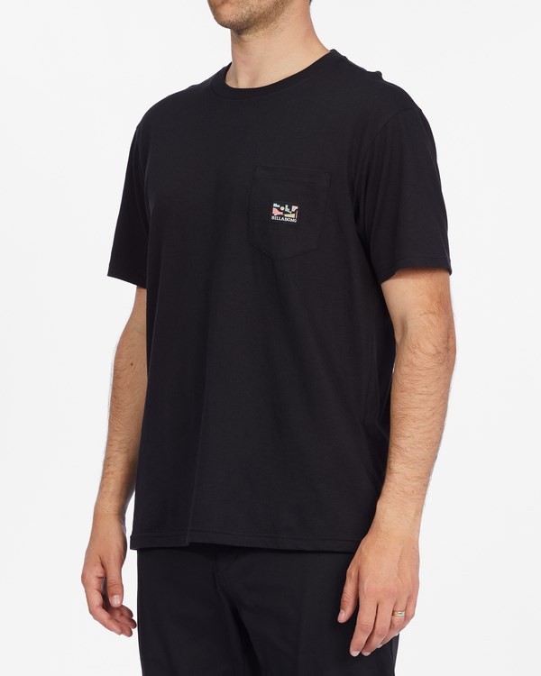 Billabong Labels Pocket T-Shirt Negras | UYLTAB260