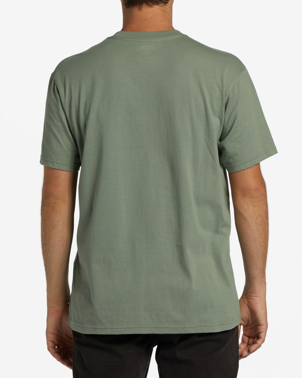 Billabong Labels Pocket T-Shirt Sage | URHWYZ964