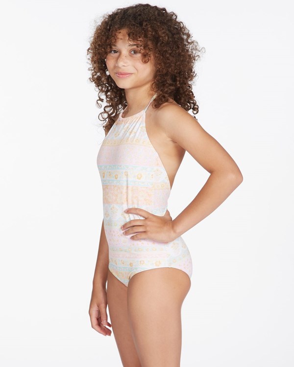 Billabong Layered With Love One-Piece Swim Multi | YACBQE462