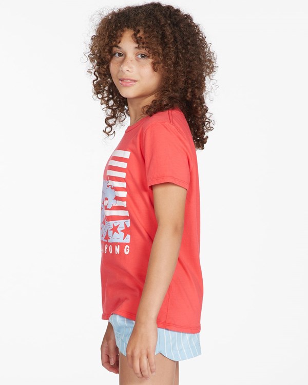 Billabong Lazy Day Boyfriend T-Shirt Fuego | FPZACJ251