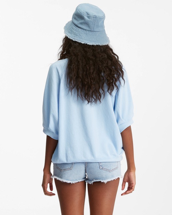 Billabong Lost Coast Pullover Sweatshirt Azules | SFDWCA270